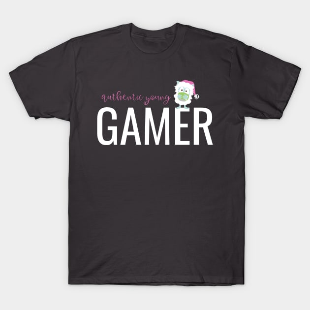 Christmas nunu on Authentic young Gamer T shirt T-Shirt by Authentic Young